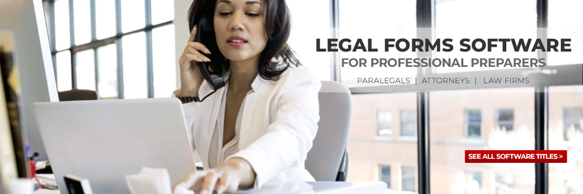 Paralegal Documents: Professional Legal Forms Software for Preparers